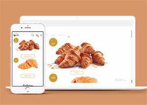 Bootstrap面包店订餐模板下载 - Hope`Chen资源网