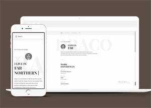 简洁程序员求职简历模板下载 - Hope`Chen资源网