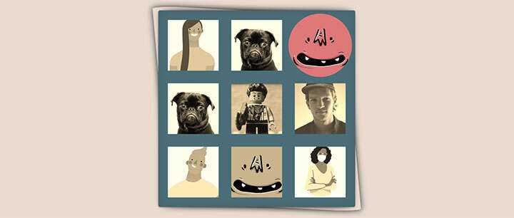 css3鼠标悬停九宫格相册图片方格变圆形动画特效 - Hope`Chen资源网