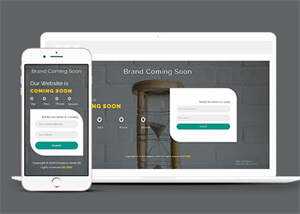 沙漏倒计时上线网站模板下载 - Hope`Chen资源网