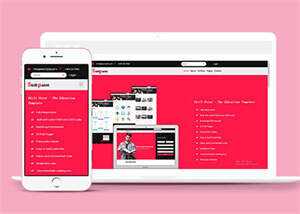 宽屏国外别墅类销售网站模板 - Hope`Chen资源网