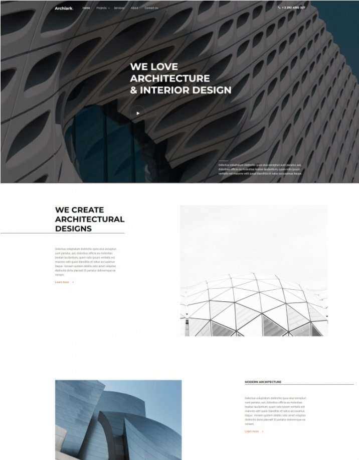 HTML5建筑室内设计公司网站html模板 - Hope`Chen资源网