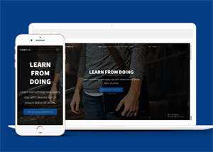 前端技术在线教育HTML5模板 - Hope`Chen资源网