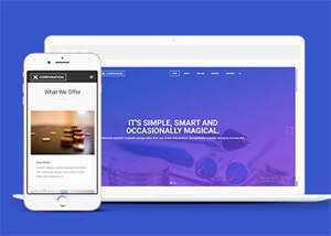 关于金融理财公司网站模板下载 - Hope`Chen资源网