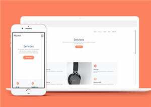 简洁公司商业服务动态html模板下载 - Hope`Chen资源网