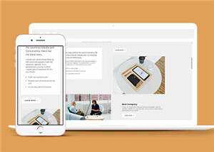 简洁商务业务动态html模板下载 - Hope`Chen资源网