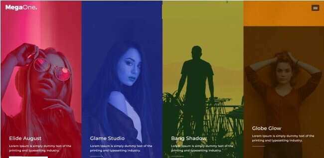 演唱会嘉宾宣传介绍网页模板 - Hope`Chen资源网