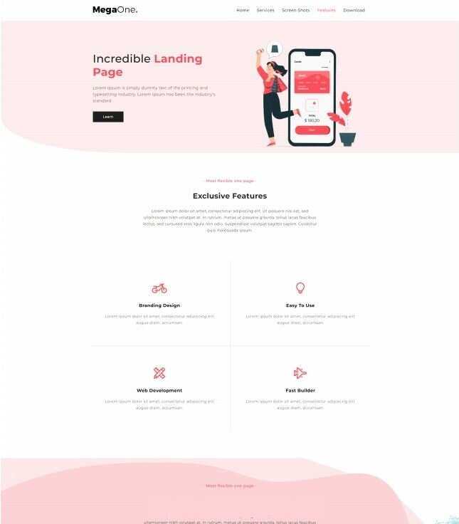 APP登录界面设计服务公司网站html模板 - Hope`Chen资源网