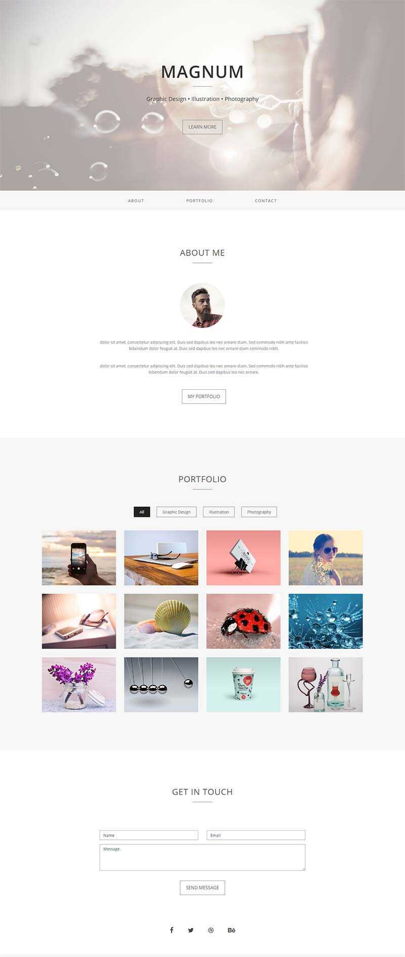 推广单页静态html模板 - Hope`Chen资源网