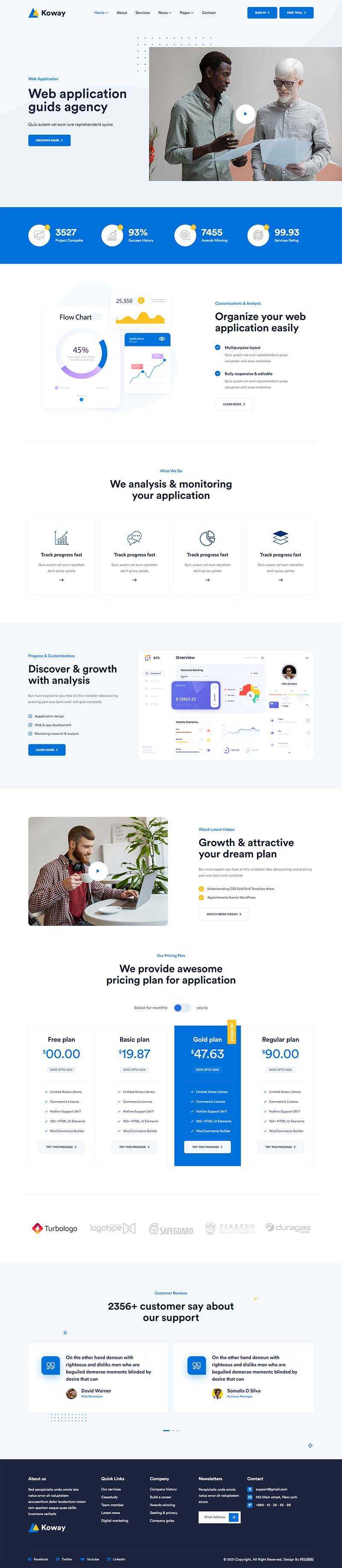 bootstrap多功能IT软件技术公司官网html模板 - Hope`Chen资源网