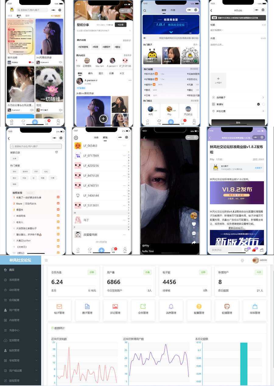 独立版社交论坛前端微信小程序源码问答发帖BBSphp源码 - Hope`Chen资源网