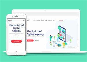 云计算IDC服务商网站模板下载 - Hope`Chen资源网