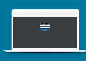 简洁后台管理界面源码模板下载 - Hope`Chen资源网