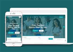 在线医生咨询服务网站模板源码 - Hope`Chen资源网