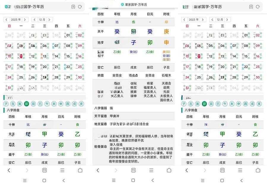 九龙道长同款万年历源码 - Hope`Chen资源网