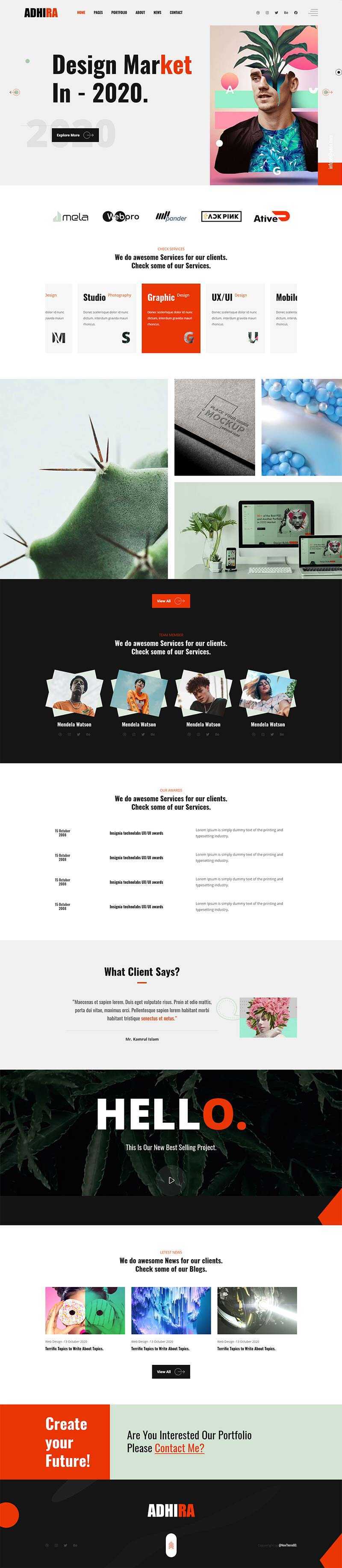 Bootstrap响应式企业宣传主题网站HTML模板 - Hope`Chen资源网