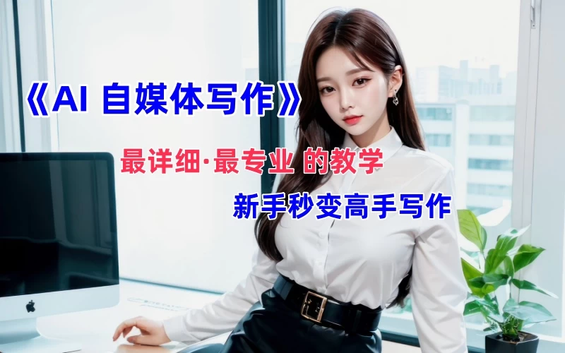 全网最全最细最专业的“AI自媒体写作”教学，新手小白秒变写作高手！ - Hope`Chen资源网