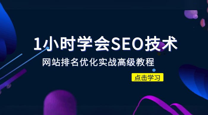 1 小时学会 SEO 技术：网站排名优化实战高级教程，秒杀市面 95% 收费几千的 SEO 教程 - Hope`Chen资源网